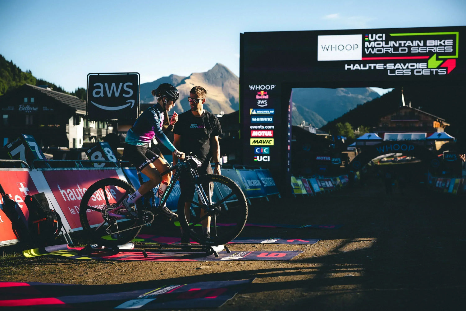 Ghost Factory Racing Team in Les Gets