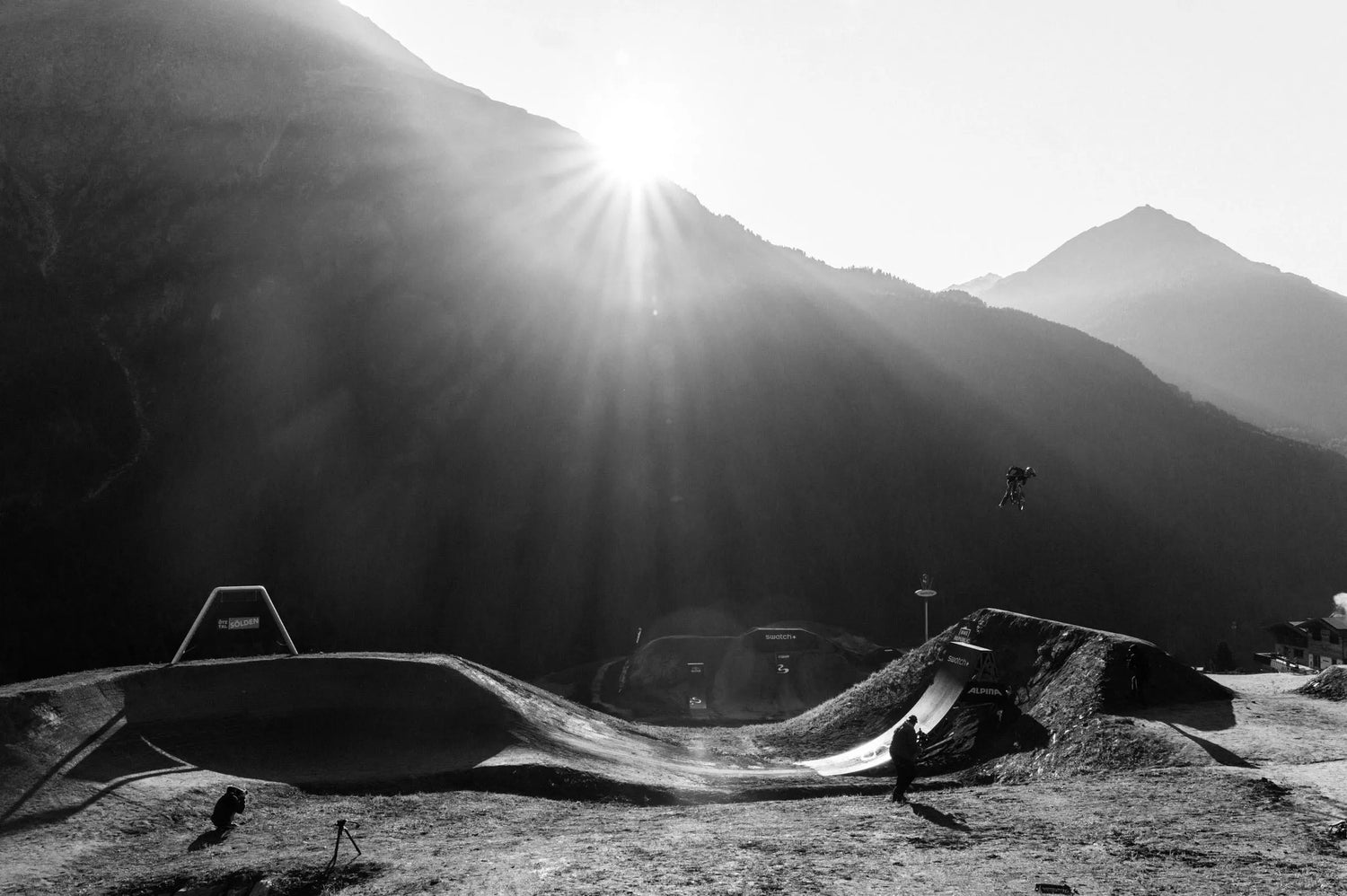 GHOST Bikes X Swatch Nines in Sölden